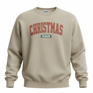 Christmas Season Gildan Heavy Blend‎ Graphic Sweatshirt XL Long Sleeve Crewneck